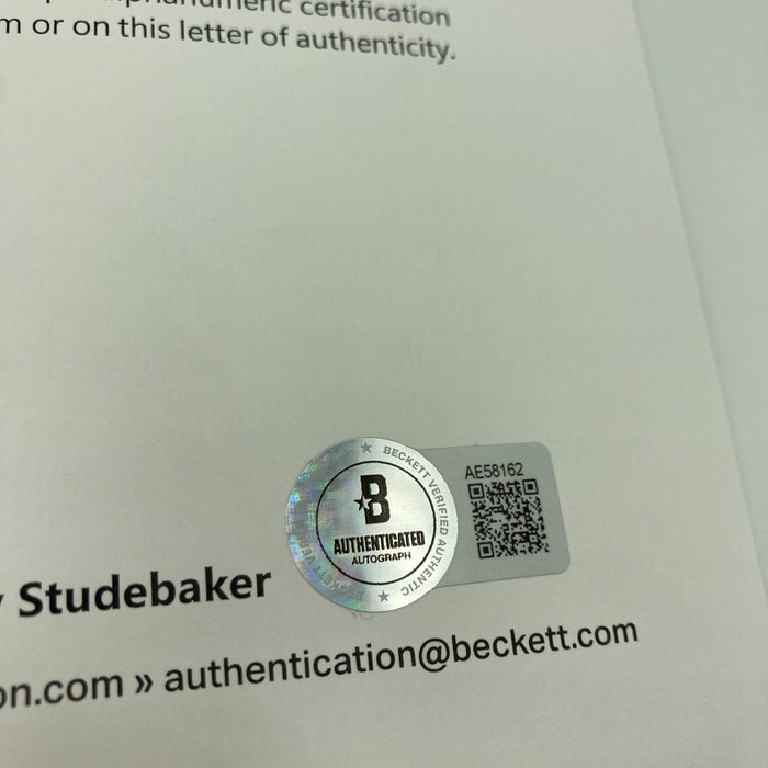 1965 All Star Game Team Signed Baseball Roberto Clemente Hank Aaron PSA Beckett