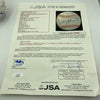 1986 New York Mets World Series Champs Team Signed MLB Baseball JSA COA