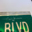 Reggie Jackson Signed 6x30 Street Sign Reggie Jackson BLVD JSA COA