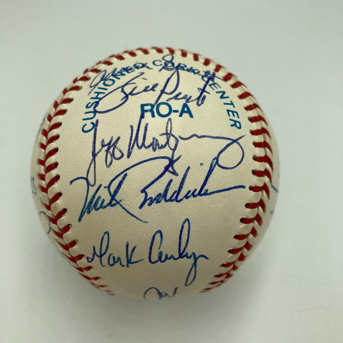 George Brett Kirk Gibson MLB Legends Multi Signed American League Baseball