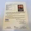 1987 Minnesota Twins World Series Champs Team Signed Wheaties Box With JSA COA