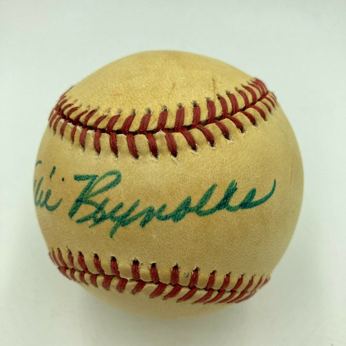 Allie Reynolds Single Signed American League Baseball JSA COA New York Yankees