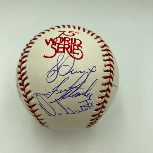1978 New York Yankees World Series Champs Team Signed W.S. Baseball JSA COA