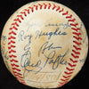 1950's Chicago Cubs Legends Multi Signed Baseball Ernie Banks Beckett COA 20 Sig