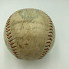 Eddie Collins Red Faber 1929 A's World Series Champs Signed Baseball JSA COA