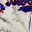 Beautiful Hall Of Fame Multi Signed Jackie Robinson Jersey 45+ Signatures JSA