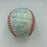1980's New York Mets Team Signed Baseball Gary Carter Gooden Strawberry