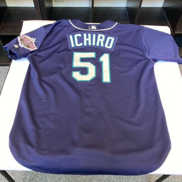 Ichiro Suzuki Rookie Season Game Used 2001 Seattle Mariners Jersey MEARS COA