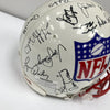 Quarterback Legends Signed Helmet 30 Sigs Johnny Unitas Len Dawson Beckett COA