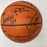 1997-98 Chicago Bulls NBA Champs Team Signed Game Basketball The Last Dance JSA