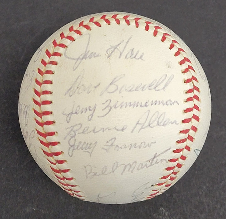 1965 Minnesota Twins American League Champs Team Signed Baseball JSA COA
