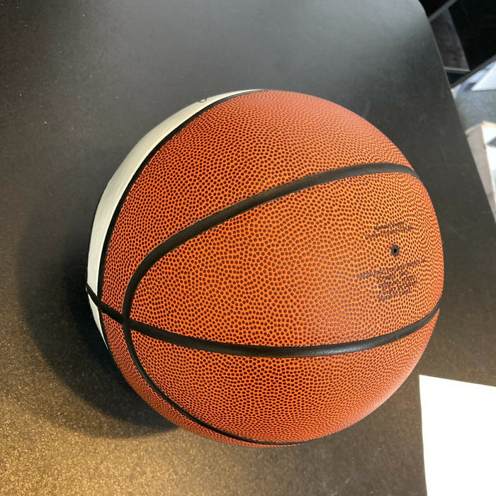 Patrick Mahomes 2013 Whitehouse Wildcats High School Team Signed Basketball JSA