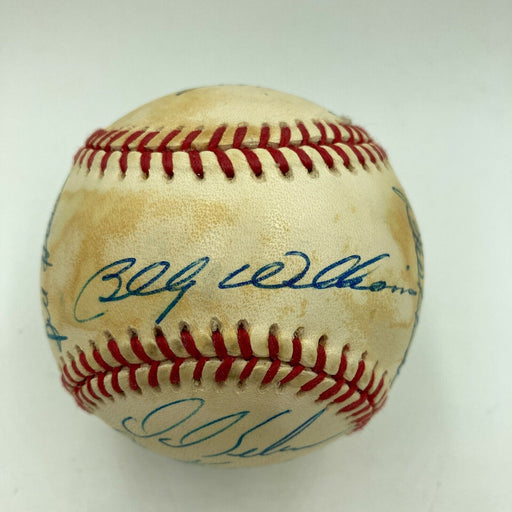 1969 Chicago Cubs Team Signed National League Baseball Beckett COA