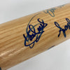 Hall Of Fame Multi Signed Baseball Bat 20 Sigs Kirby Puckett Gary Carter JSA COA