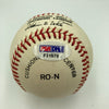 First Lady Barbara Bush Signed National League Baseball PSA DNA Sticker