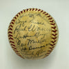 Honus Wagner Paul Waner Arky Vaughan Pie Traynor Chuck Klein Signed Baseball JSA