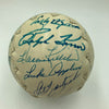 Mickey Mantle Joe Dimaggio Willie Mays Hall Of Fame Multi Signed Baseball JSA