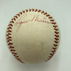 Mickey Mantle & Roger Maris Signed 1960's American League Cronin Baseball JSA