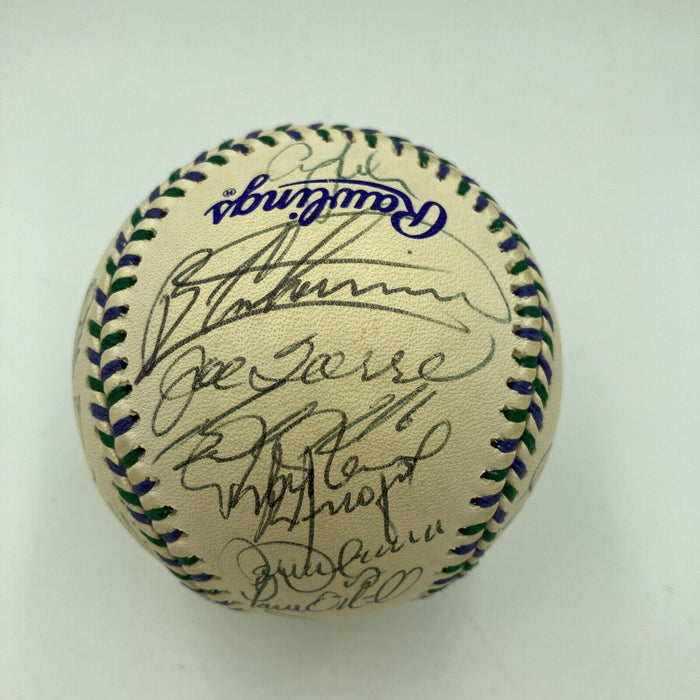Derek Jeter Ken Griffey Jr. 1998 All Star Game Team Signed Baseball JSA COA