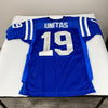 Johnny Unitas Signed Baltimore Colts Wilson Game Model Jersey JSA COA