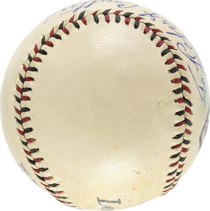Stunning Babe Ruth Single Signed 1920's Baseball With PSA DNA COA