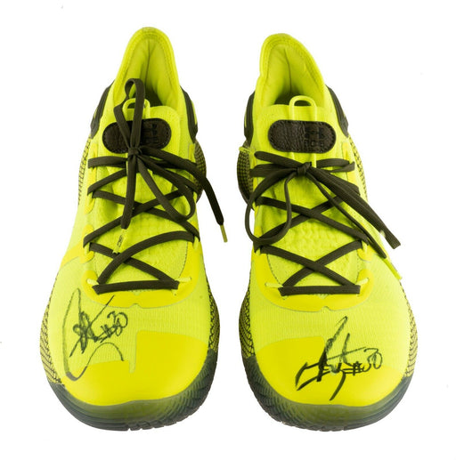 Stephen Curry Signed Game Issued 2019 All Star Game Shoes Sneakers JSA COA