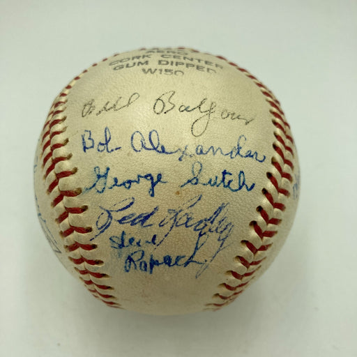 1942 Butler Yankees Champs Minor League Team Signed Baseball New York Yankees