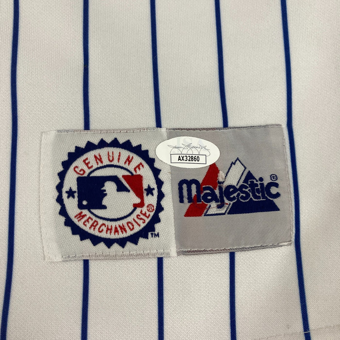 Gary Carter Hall Of Fame 2003 Signed Majestic New York Mets Jersey JSA COA