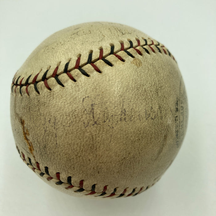 1929 Chicago Cubs Murderer’s Row Signed Baseball JSA COA
