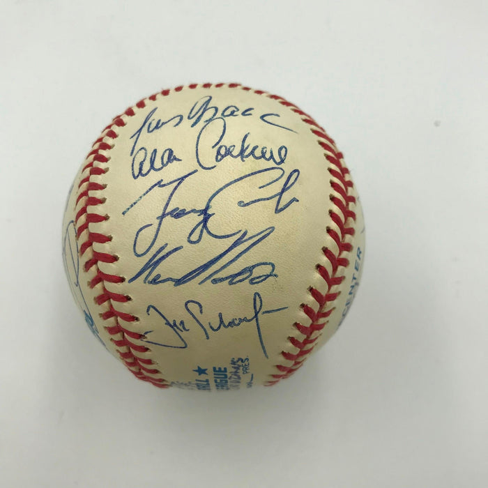Earliest Known Jim Thome Rookie 1993 Charlotte Knights Team Signed Baseball JSA