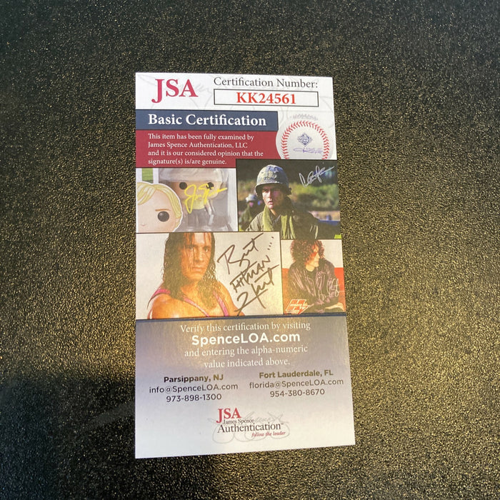 Mike Schmidt Signed 1995 Hall Of Fame Induction Baseball Hat With JSA COA