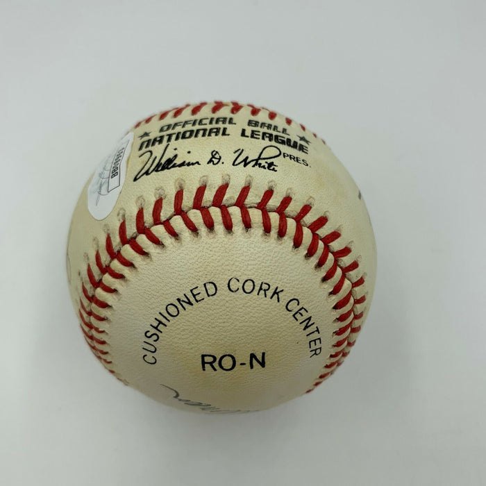 George A. Romero Night Of The Living Dead Cast Signed Baseball JSA COA RARE