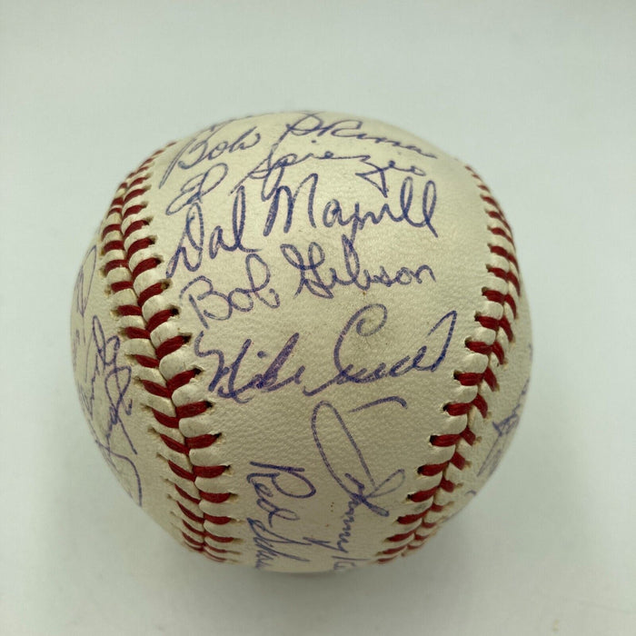 1964 St. Louis Cardinals World Series Champs Team Signed Baseball Beckett COA