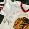 2009-10 Chicago Blackhawks Stanley Cup Champs Team Signed Jersey PSA DNA COA