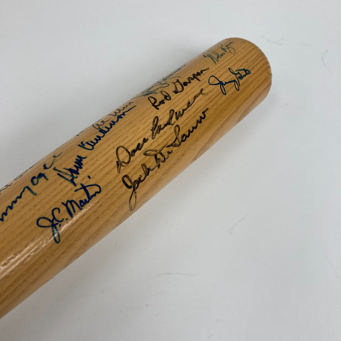 1969 New York Mets World Series Champs Team Signed Bat Nolan Ryan Tom Seaver JSA
