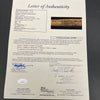 Sandy Koufax Don Drysdale Brooklyn Dodgers Legends Multi Signed Bat With JSA COA