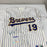 Robin Yount Signed 1992 Game Issued Milwaukee Brewers Jersey PSA DNA & MEARS COA
