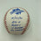 Jack Morris Signed Heavily Inscribed STAT 1991 World Series Baseball Game 7 MLB