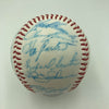 Vintage 1986 New York Mets World Series Champs Team Signed Baseball JSA COA