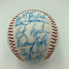 Vintage 1986 New York Mets World Series Champs Team Signed Baseball JSA COA