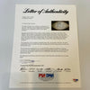 Bronko Nagurski 1983 Hall Of Fame Induction Signed Football 33 Sigs PSA DNA COA