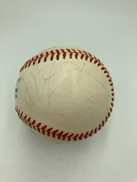 Michael Jordan & Scottie Pippen Signed 1989 American League Baseball JSA COA