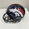 2015 Denver Broncos Super Bowl 50 Champs Team Signed Game Helmet JSA COA