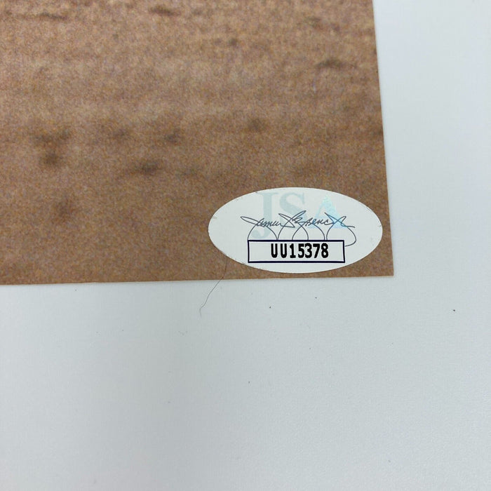 Bernie Williams Signed Autographed 11x14 Baseball Photo JSA COA