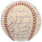 1953 New York Yankees World Series Champs Team Signed Baseball Mickey Mantle JSA