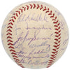 1953 New York Yankees World Series Champs Team Signed Baseball Mickey Mantle JSA