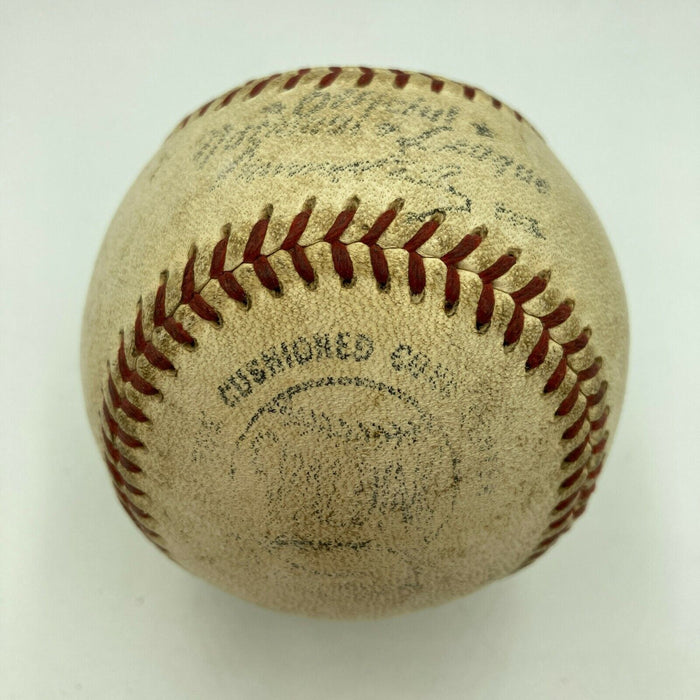 James Rip Collins Single Signed Official National League Baseball JSA COA RARE