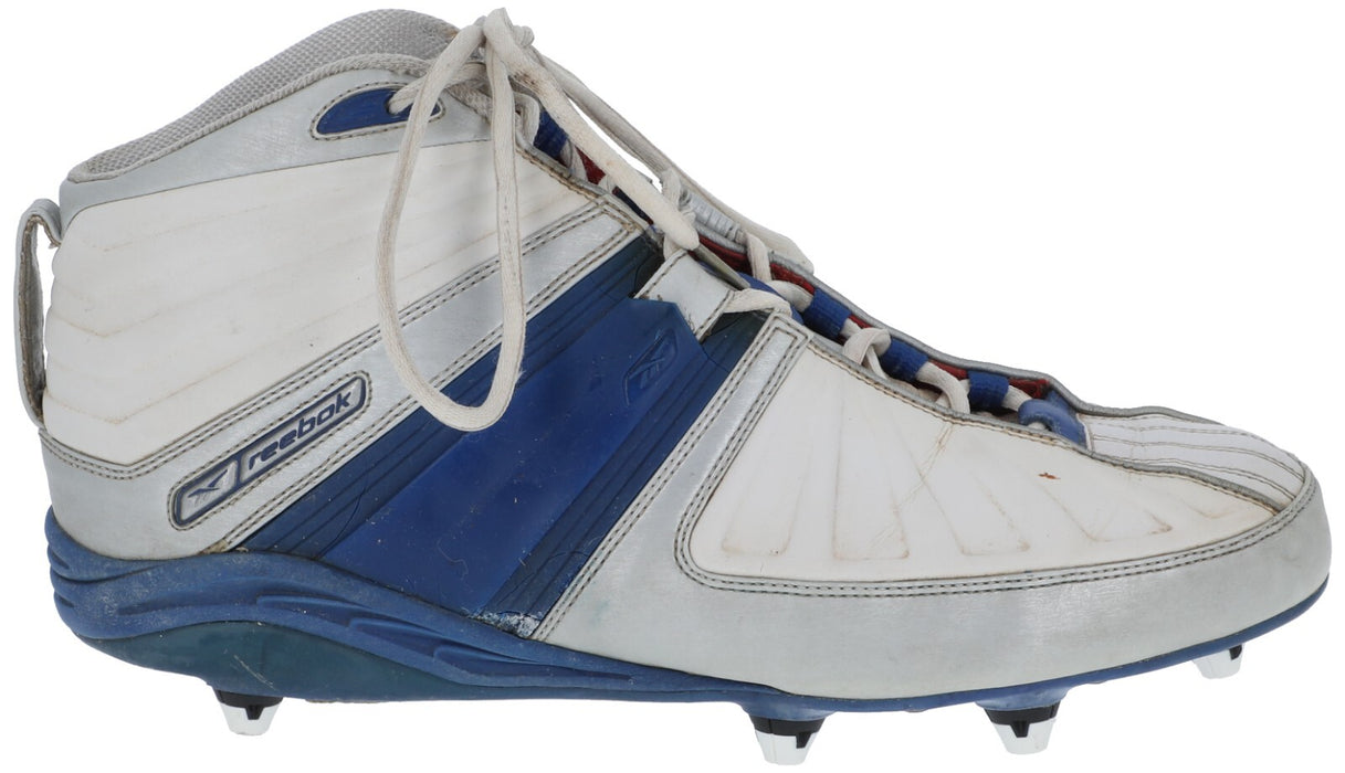 Peyton Manning Game-Used Signed Reebok Football Cleats Shoes Upper Deck UDA COA