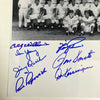 1969 Chicago Cubs Team Signed Autographed 11x14 Baseball Photo 10 Sigs JSA COA