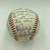 1966 Chicago Cubs Team Signed Baseball Ernie Banks Billy Williams Ron Santo JSA